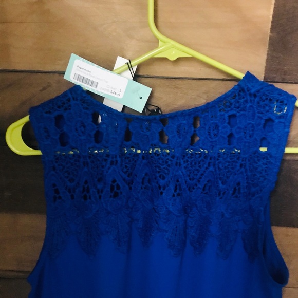 NWT Blue Blouse (Stitch Fix) - Picture 2 of 4